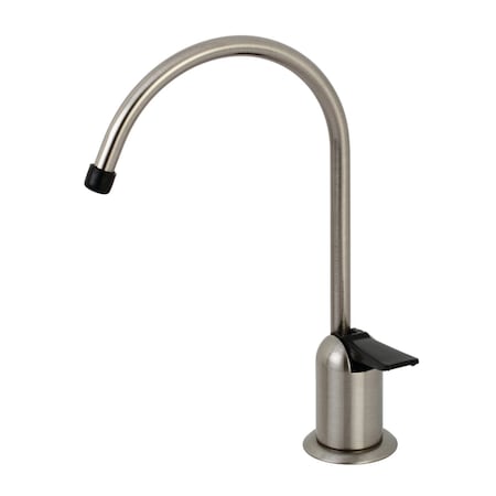 Kingston Brass Americana Single-Handle Water Filtration Faucet, Black Stainless Steel K6194